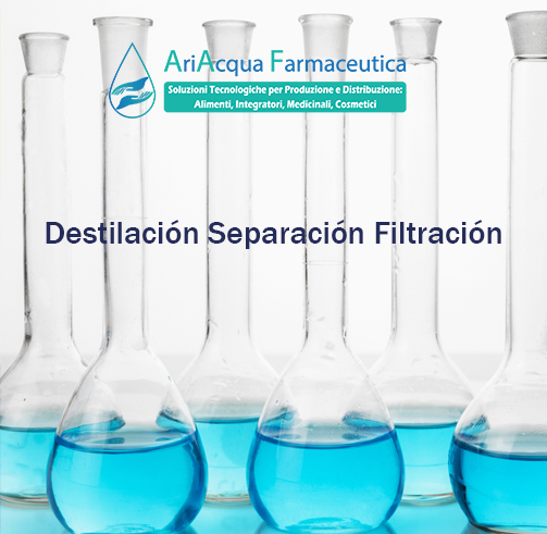 Destilación Separación Filtración